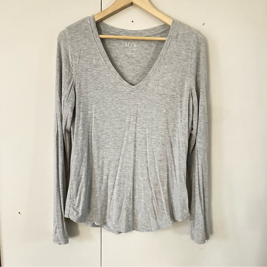 Gray Long Sleev